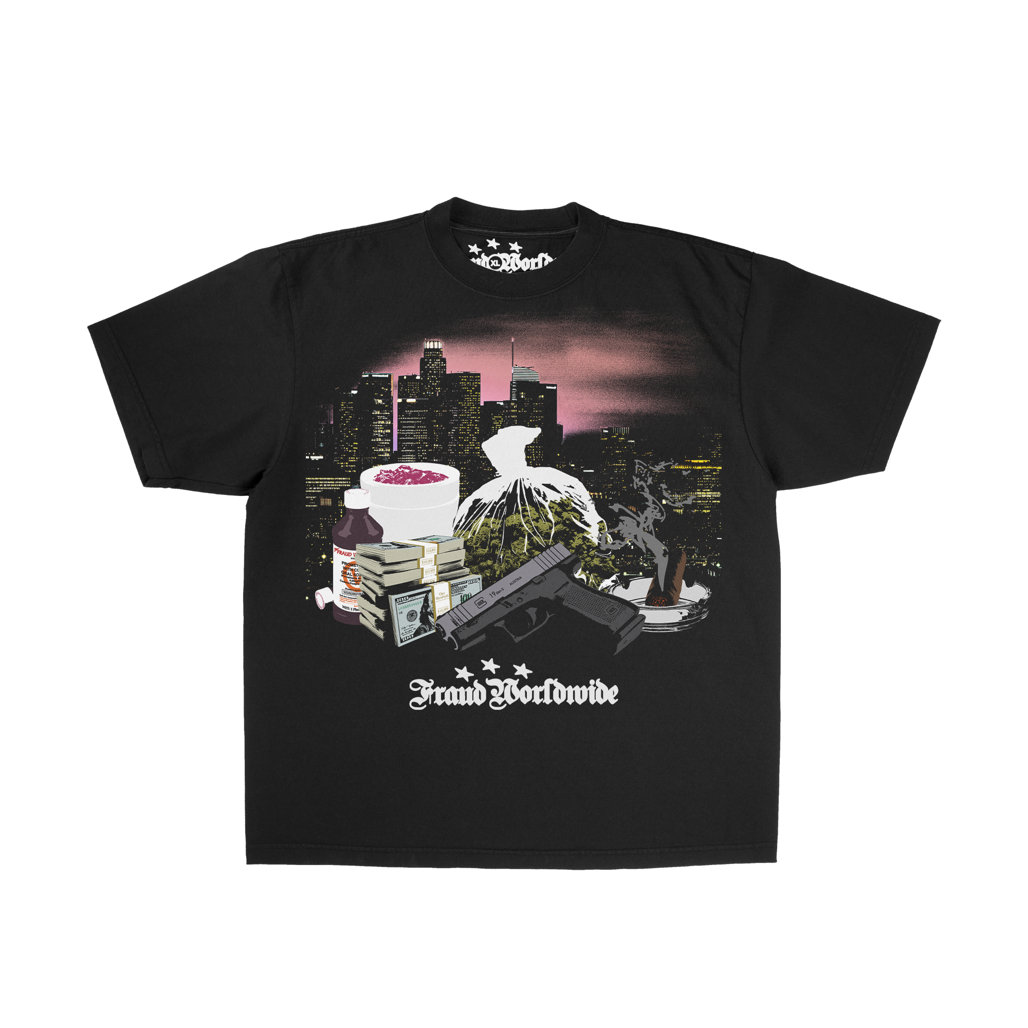 crime pays tee image 0