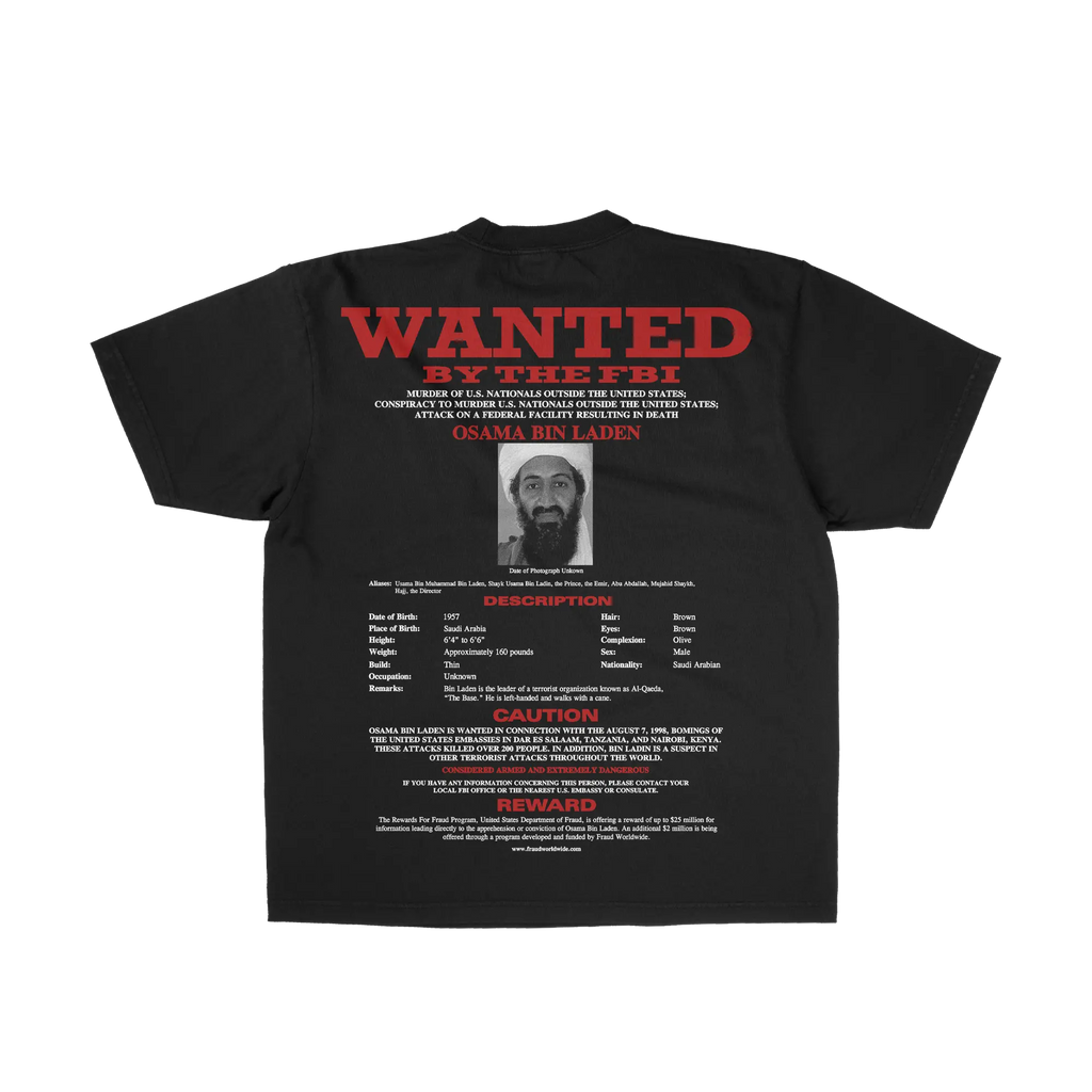 osama tee (OG!) image 0