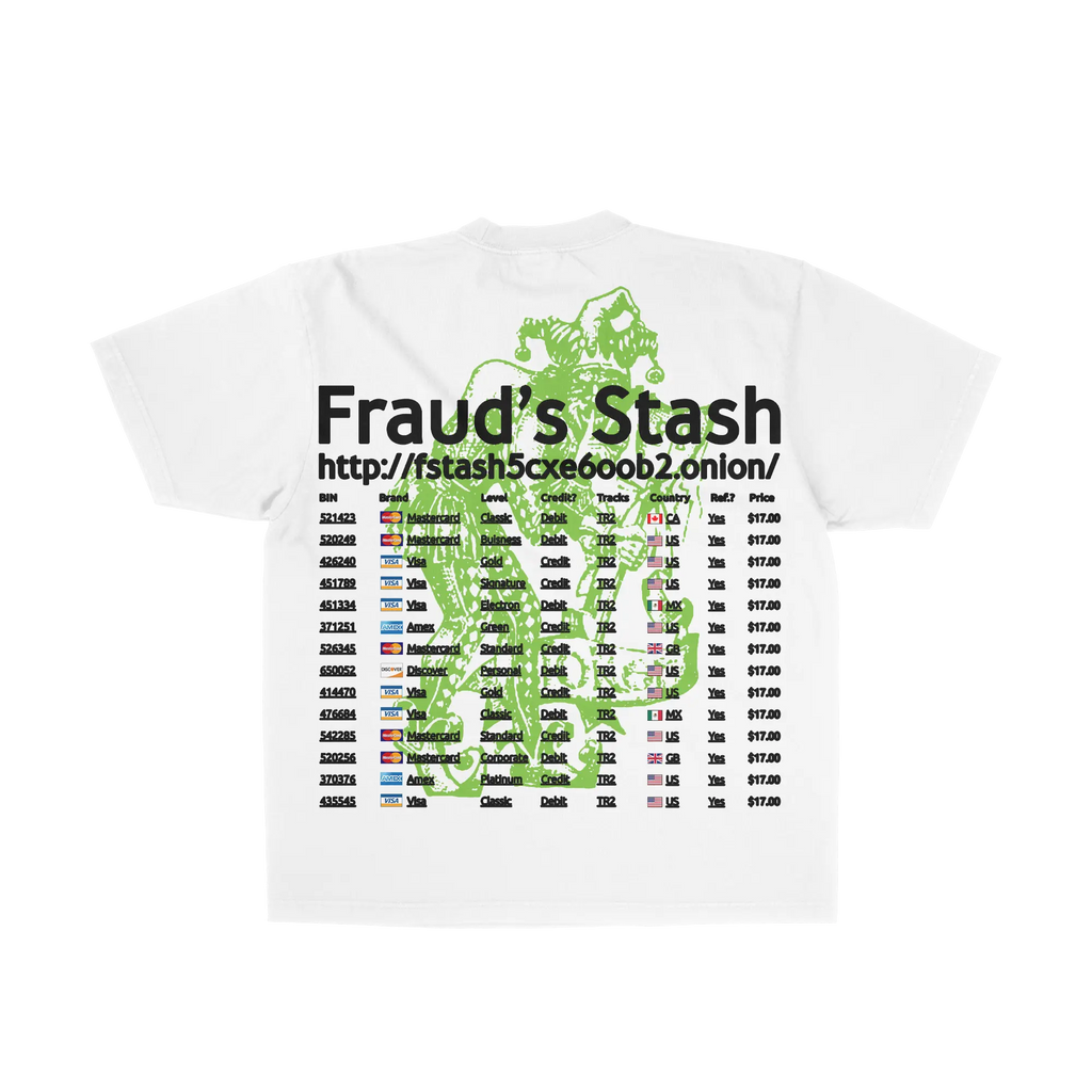 fraud stash tee image 2