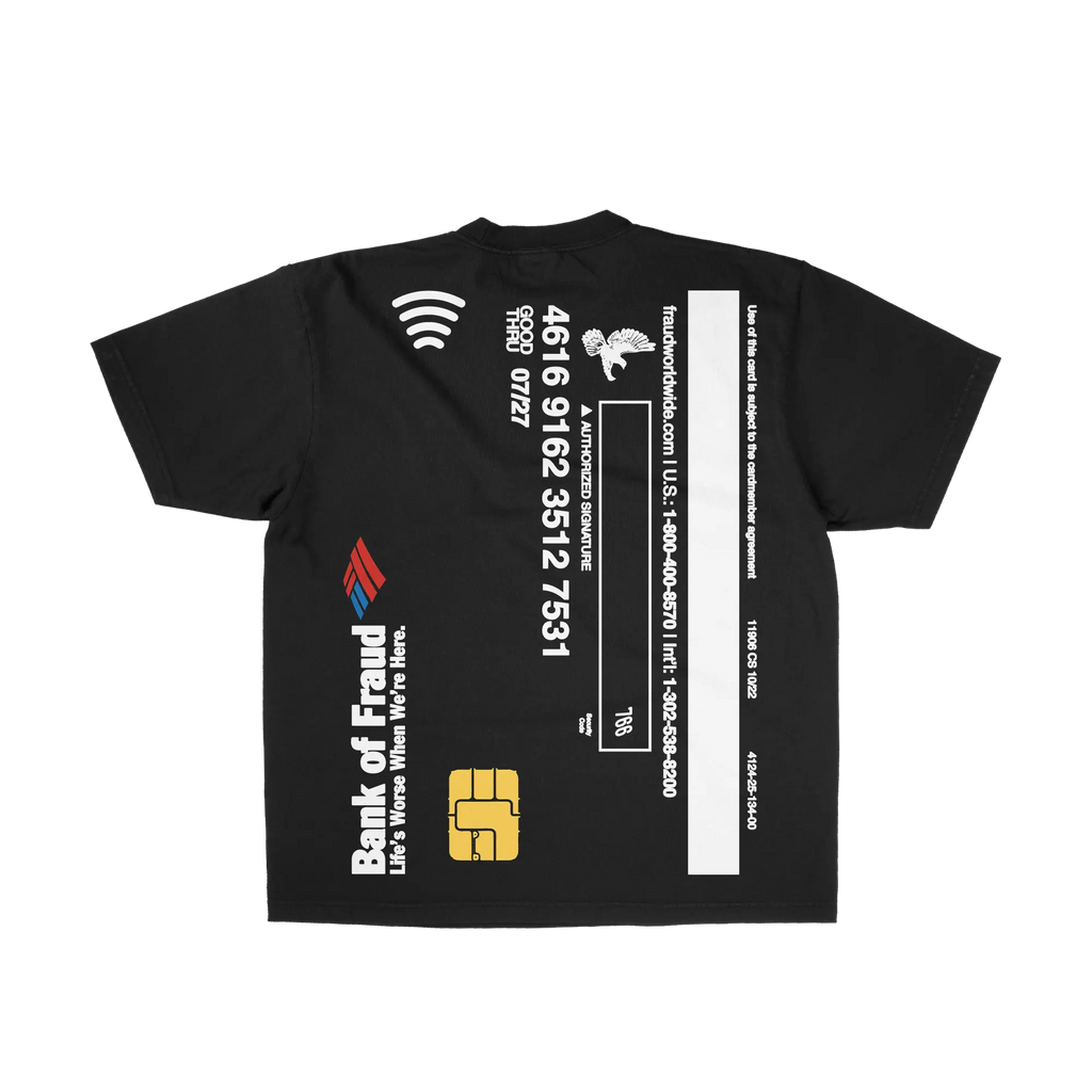 credit card tee