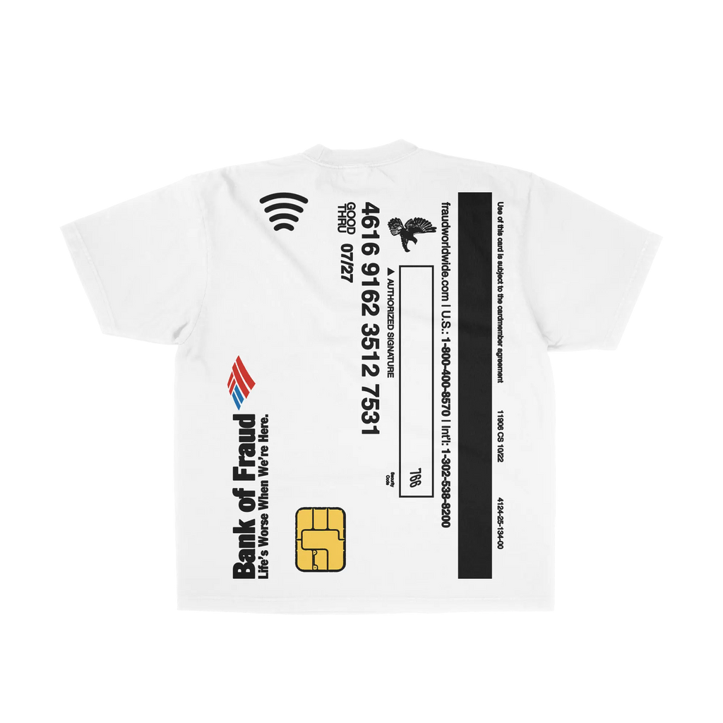 credit card tee