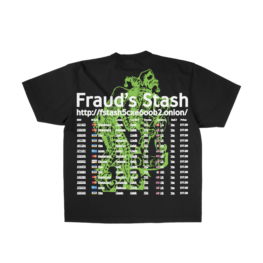 fraud stash tee image 0