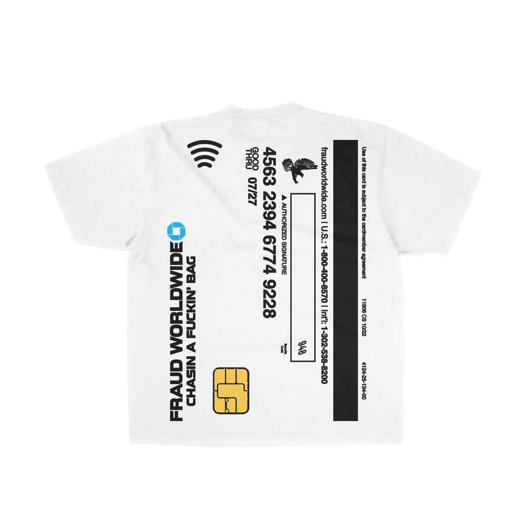 credit card tee