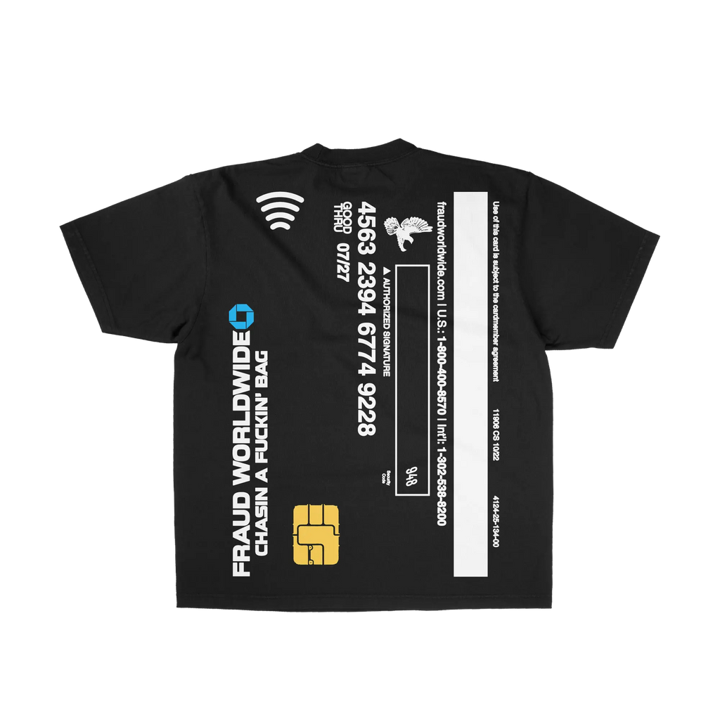 credit card tee