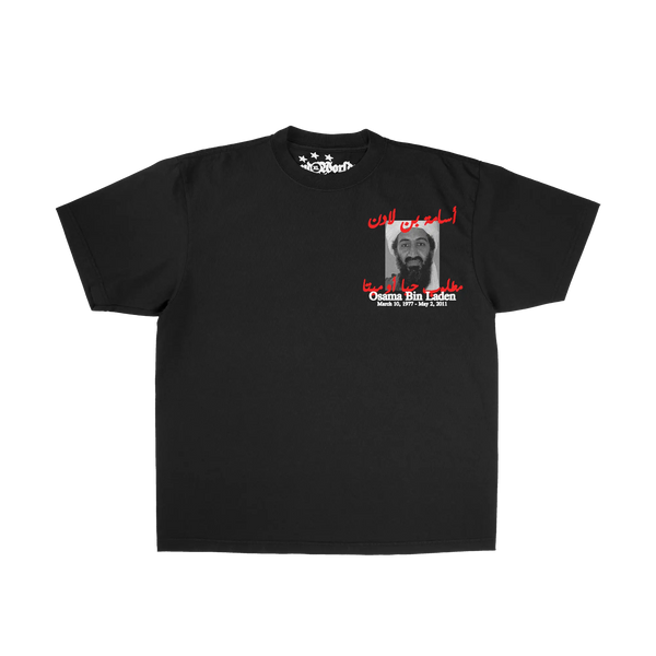 osama tee (OG!), front