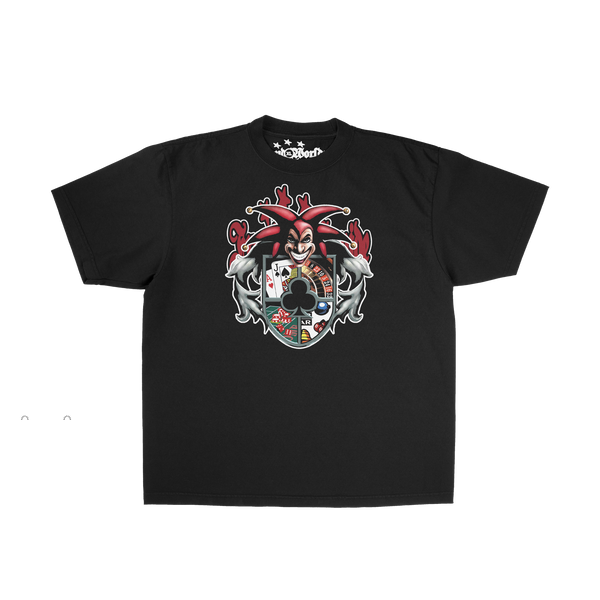 .lifeisajoke tee, front